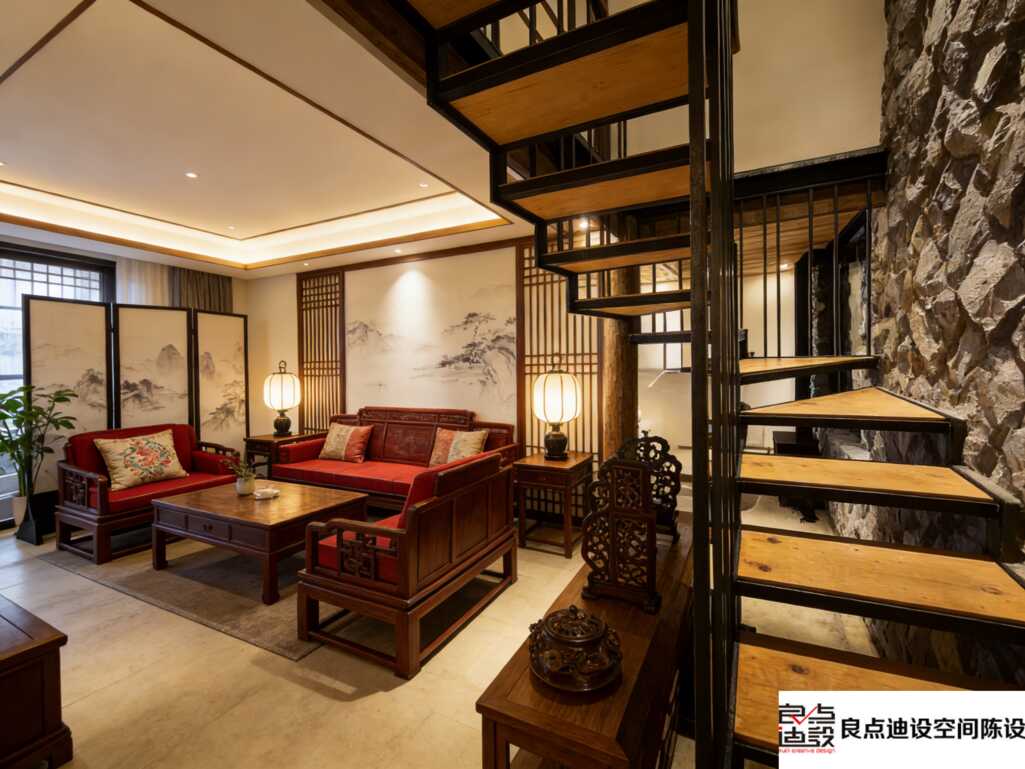 装修软装设计天花板!新中式民宿设计，古典美撞上现代舒适​